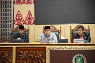 DPRD Bengkalis Gelar Rapat Paripurna Pandangan Umum Fraksi Terhadap LKPJ Bengkalis Tahun 2023